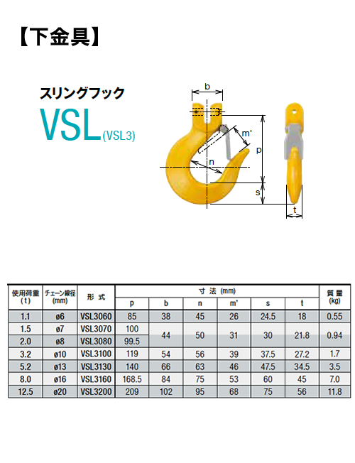 ピンタイプクォードスリング Q-VD-VSL4 | 吊具屋ドットJP
